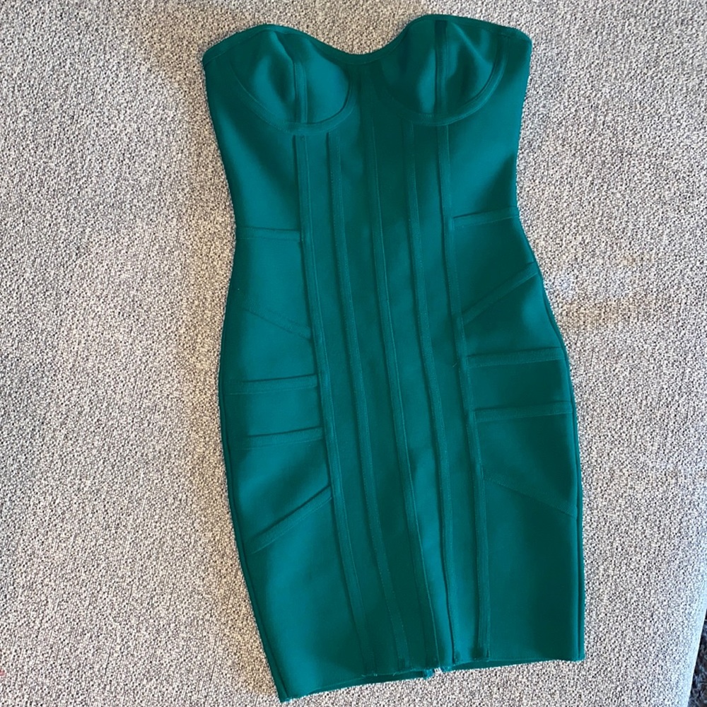 Forever21 Teal Blue Mini Dress